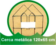 Cerca metálica 120x65 cm