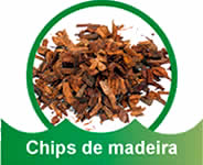 Chips de madeira