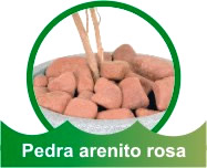 Pedra arenito rosa