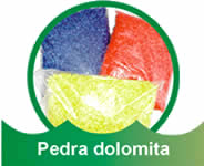 Pedra dolomita cores